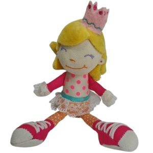 TICKLE & MAIN Doll Ballerina Princess 9” Plush Doll Adorable Gifted Doll